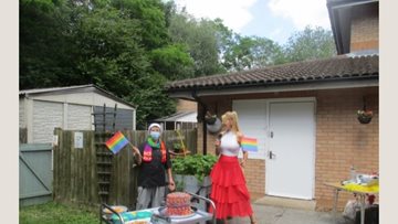 Pride celebrations at Highclere